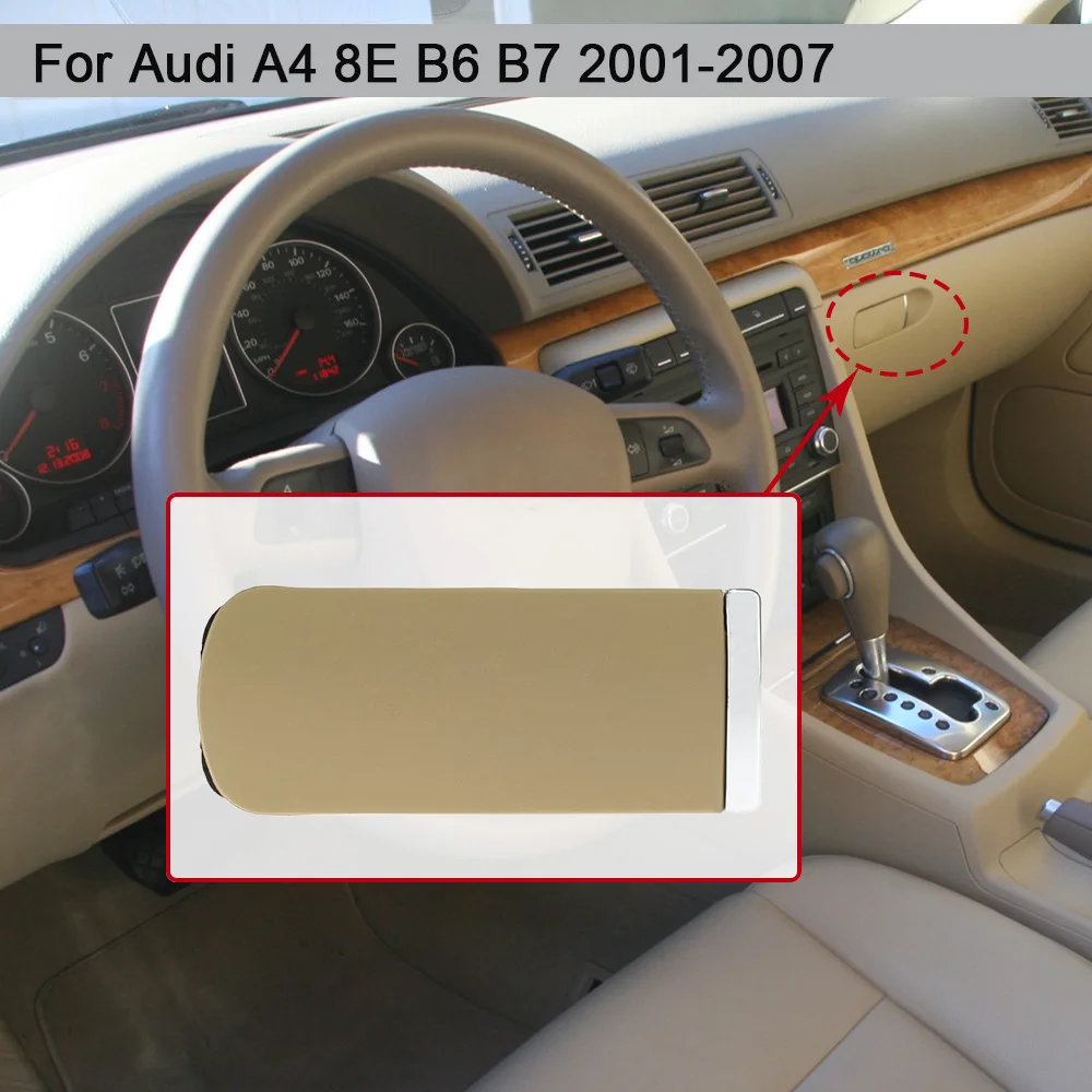 Крышка для отделка ящика перчаток с левым рулем ручка Audi A4 8E B6 B7 2001-2007 аксессуары