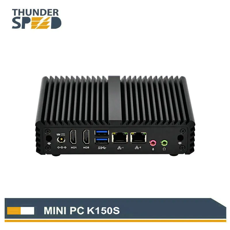 Низкая стоимость промышленного ПК компьютер сервер процессор Intel N3150 Mini PC ТВ BOX HDMI