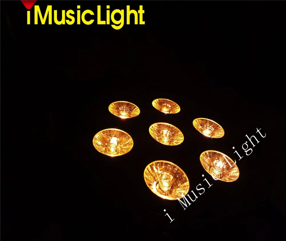 5x18 Вт RGBWA + UV 6в1/7x15 5в1/7x12 RGBW 4в1 светодиодный Par профессиональное сценическое
