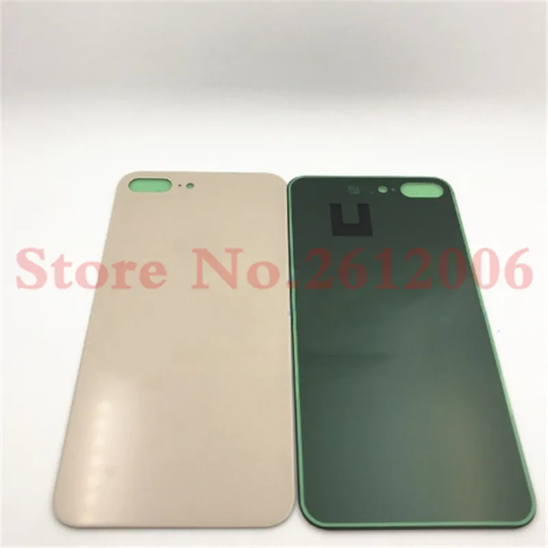 Чехол для iphone 8 Plus, Замена задней крышки для iphone 8 Plus, Корпус задней стеклянной батареи+ клейкая наклейка