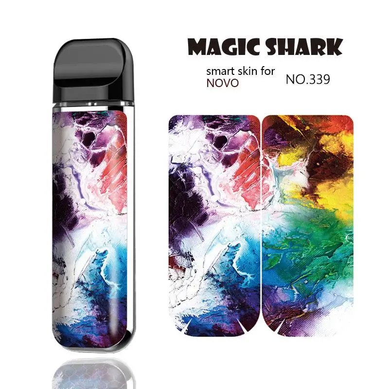 Magic Shark Модный Красочный Водонепроницаемый защитный чехол-наклейка из ПВХ с