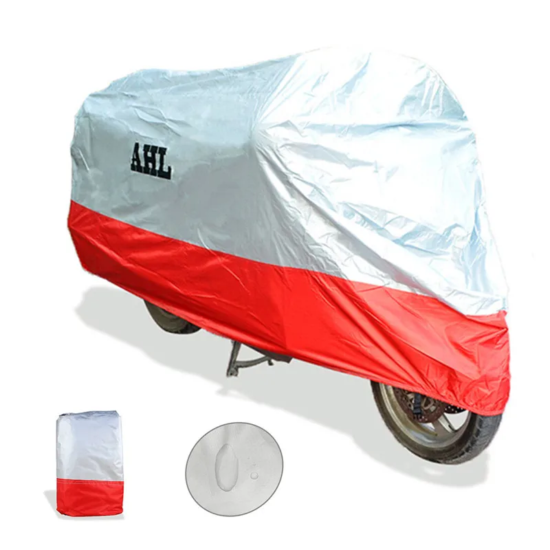 Motorcycle Cover Waterproof Dustproof UV / Dust Resistant / Prevention Scooter Racing Motorbike Bike Covering Covers L ~ 3XL