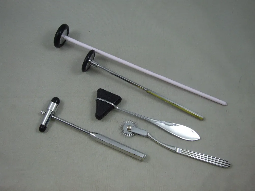 

5 pcs set plexor Multifunction Medical Nerve system chekc Multi-purpose percussion reflex hammer