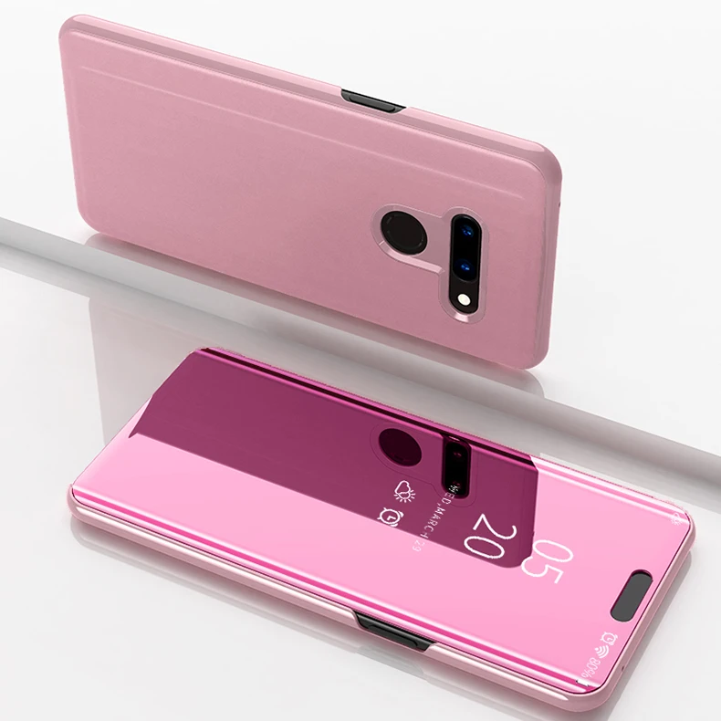 Чехол G8 для LG V30 Plus, откидной роскошный зеркальный чехол для смартфона, чехол для LG V40 ThinQ, изготовлен из высококачественного поликарбоната+ чехол из искусственной кожи
