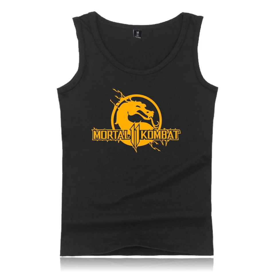 Mortal Kombat, 11 игр, Мультяшные майки, мужские, аниме, битва, Харадзюку, уличная майка, хип-хоп, Повседневная летняя одежда