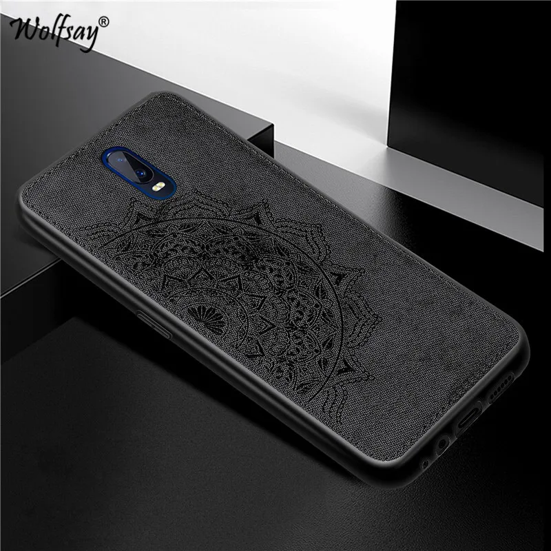 oppo r17 case luxury shockproof soft tpu cloth texture hard back pc phone bumper for oppo r17 silicone cover for oppo r17 fundas free global shipping