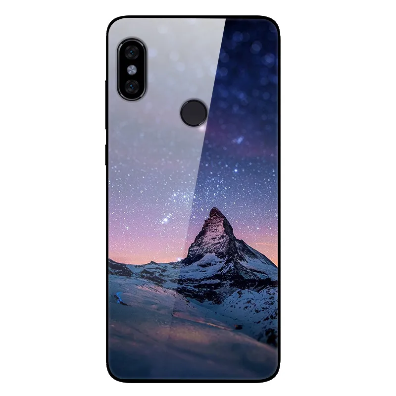 09 Для Xiaomi Redmi Note 6 Pro Чехол из закаленного стекла с изображением планеты космос, стеклянный чехол для задней панели для Xiaomi Redmi Note 6 Pro Note6 Pro - Цвет: 09