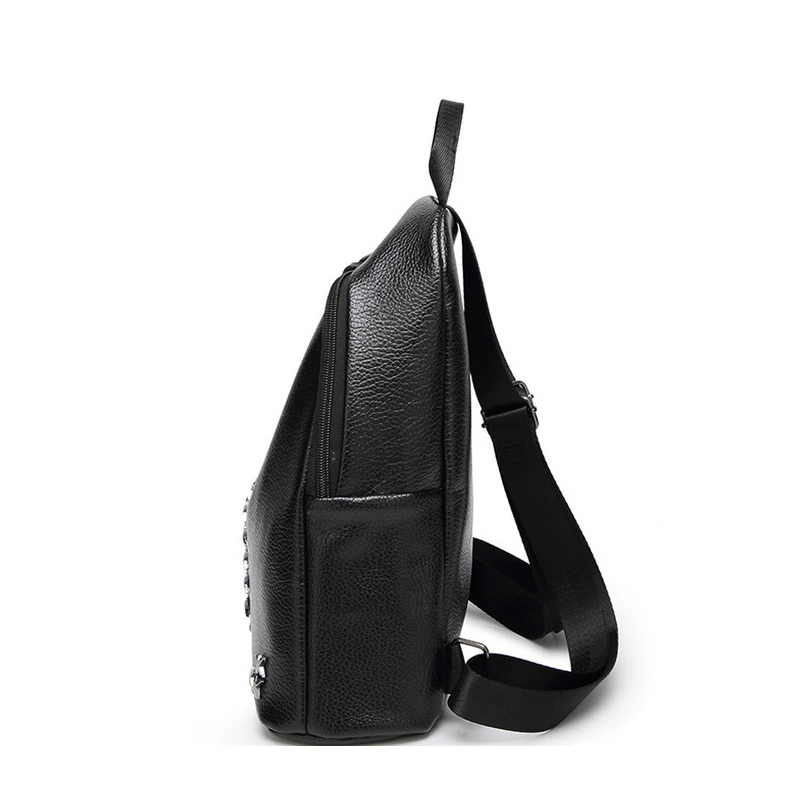 Vinniek заклепки школьные сумки для девочек-подростков повседневные женские рюкзак