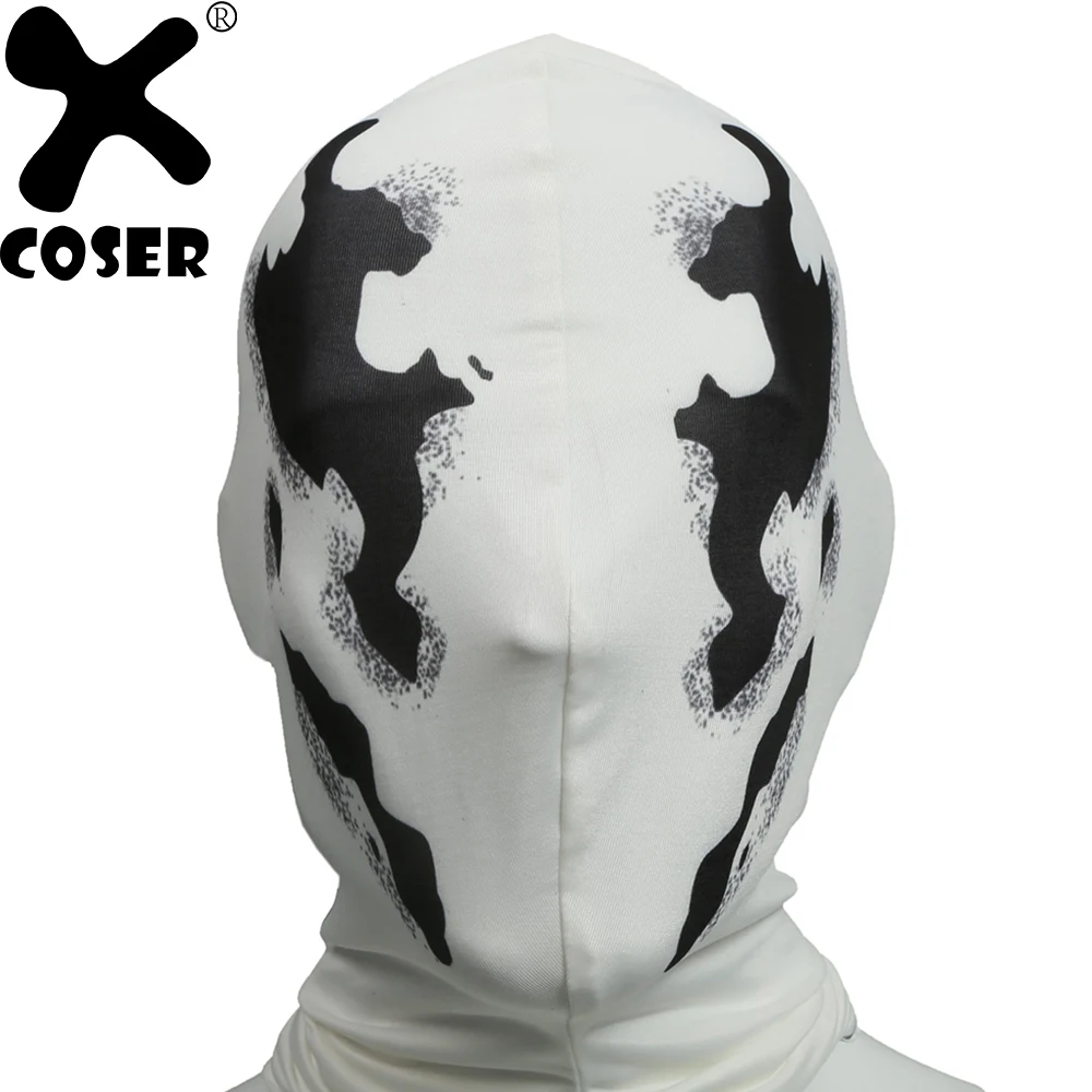 XCOSER Watchmen Rorschach полная маска для лица фильм косплей реквизит Хэллоуин фестиваль