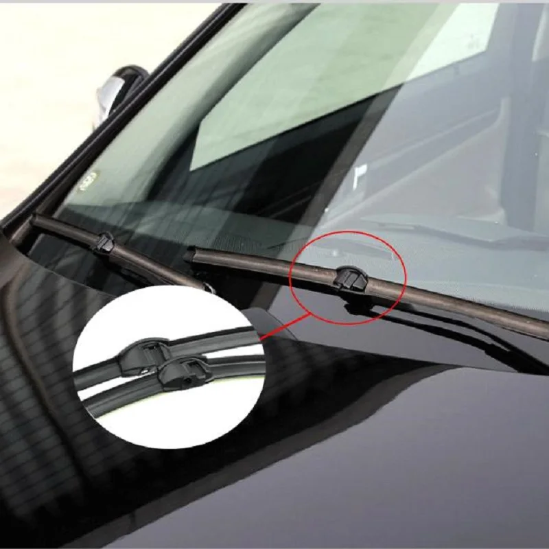 2pieces/set Wiper Blades Soft Frameless Bracketless Rubber For Mercedes-Benz C200 (2008) Special car wiper interface 6 | Автомобили и