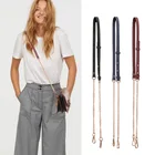 Женский сменный ремешок на плечо с цепочкой, ручки для сумочки через плечо, регулируемый ремень для сумок