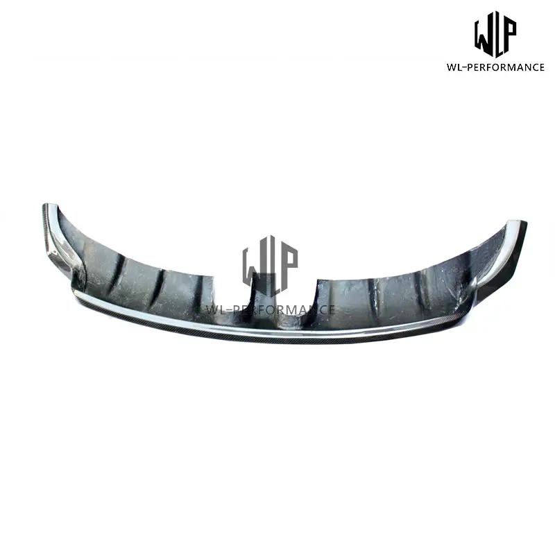 Golf 6 R20 диффузор из углеродного волокна губа на задний бампер средний