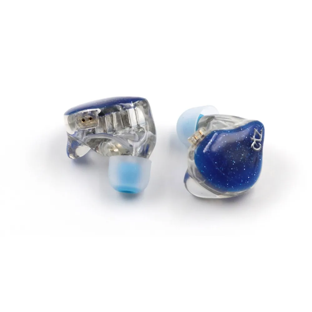 Сбалансированные наушники вкладыши CTZ 12BA Hi Fi монитор IEM со съемным 2 контактным