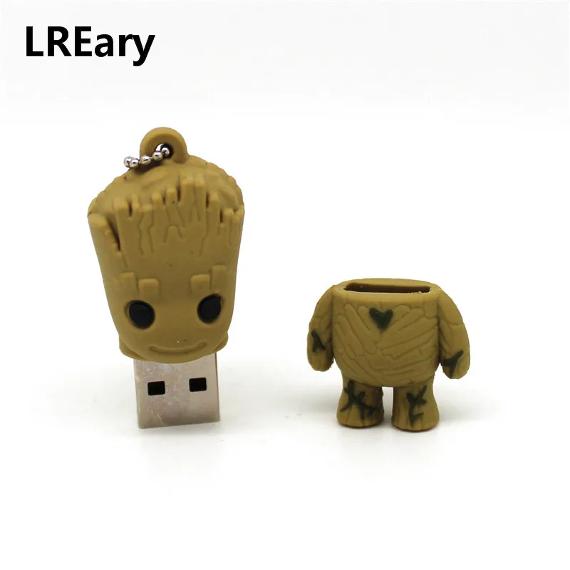 С принтом персонажей из мультфильмов черного пантера флеш-диск USB 2 0