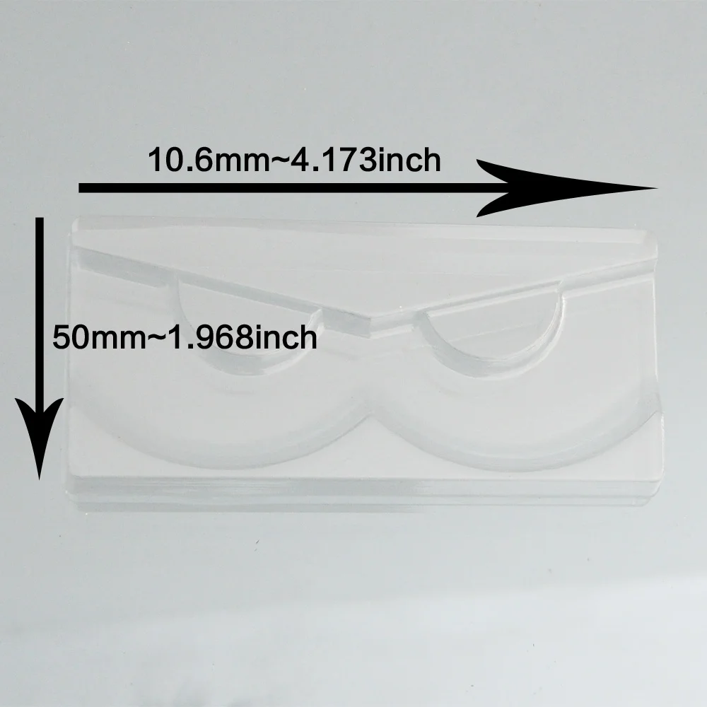 100pcs lash trays 100 шт прозрачные ресницы лотки пластиковые акриловые прозрачные облегающее полотно лоток для упаковочная коробка для ресниц контейнер - Цвет: 100pcs lash trays