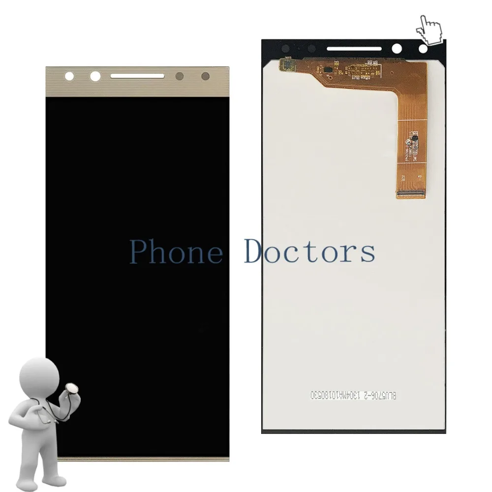 5 7 &quotЖК дисплей + сенсорный экран дигитайзер стекло объектив в сборе для Alcatel 5086