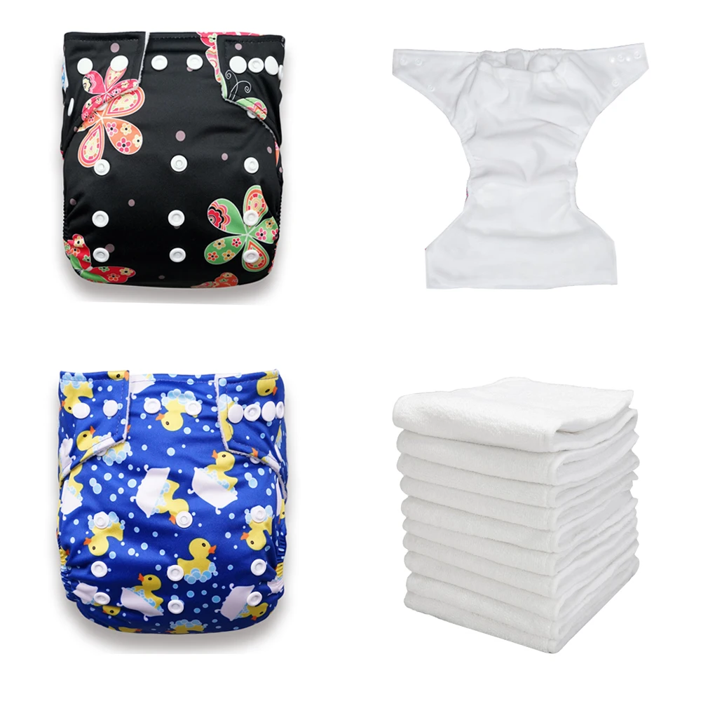 Onsale BABYLAND (30 шт.) новейшие модели My Pick Recycle Моющиеся Многоразовые детские тканевые