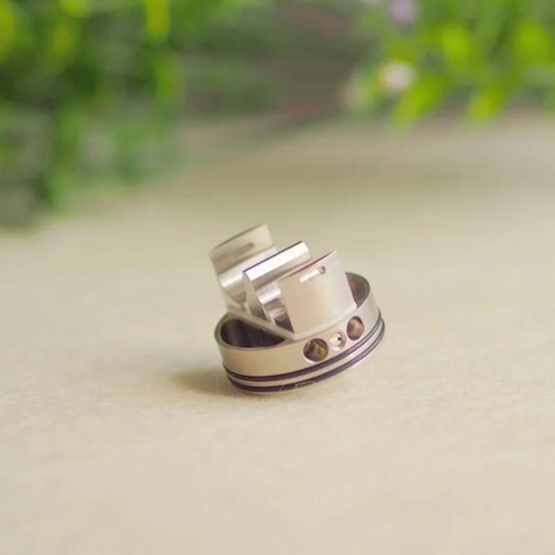Оригинальный Cthulhu zathhog RDA с двойной катушкой 30 мм Rebuildable капельная электронная