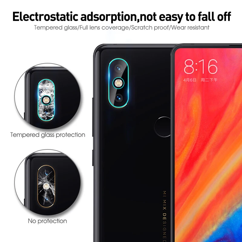 Закаленное стекло для Xiaomi mix 3 2 2S Mi 6X 5X A2 A1 Max Защита объектива камеры Mix3 Mix2 Max3