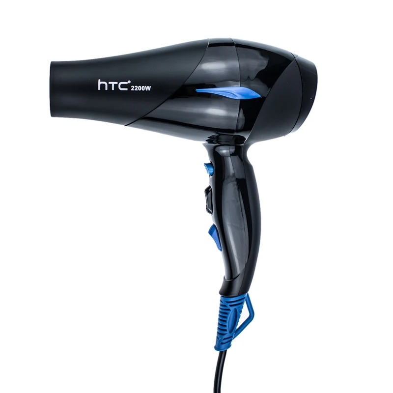Htc 2200 Вт профессиональный мощный Фен для волос, низкий фен для волос, вентилятор для парикмахерских, парикмахерских, салонов, инструменты, фен для волос, ЕС