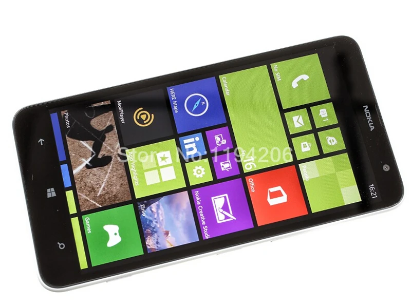 Оригинальный разблокированный Nokia Lumia 1320 5 Мп 6 0 дюйма сенсорный экран мАч 8 Гб ПЗУ