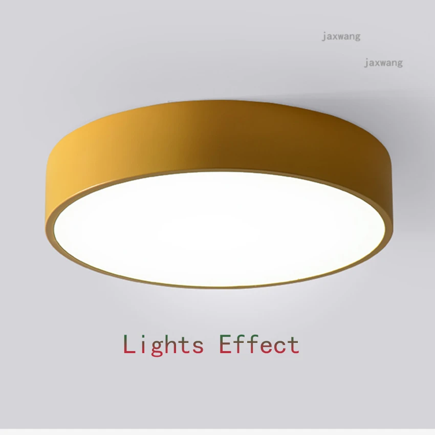 Modern LED Ceiling Lamps Kitchen Accessories Nordic Acrylic Lighting AC 90-260V For Home Chandeliers Bedroom Restaurant | Лампы и