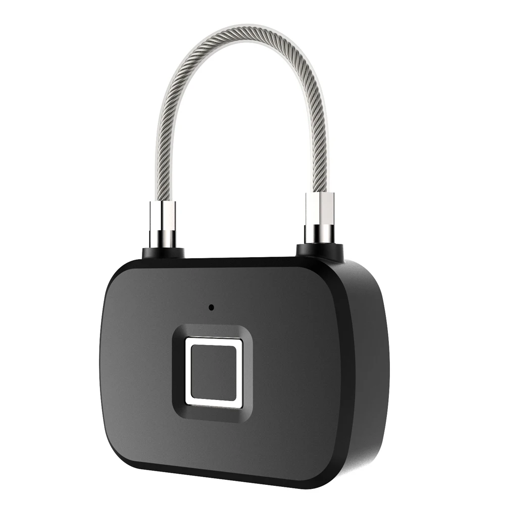 USB charagable keyless дверной замок безопасный замок отпечатков пальцев водонепроницаемый IP65 замок Коробка для хранения/почтовый ящик/шкаф замок