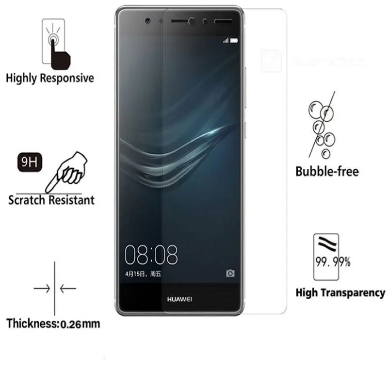 9H закаленное стекло для huawei P20 P30 lite P10lite Защита экрана P10 Защитная пленка