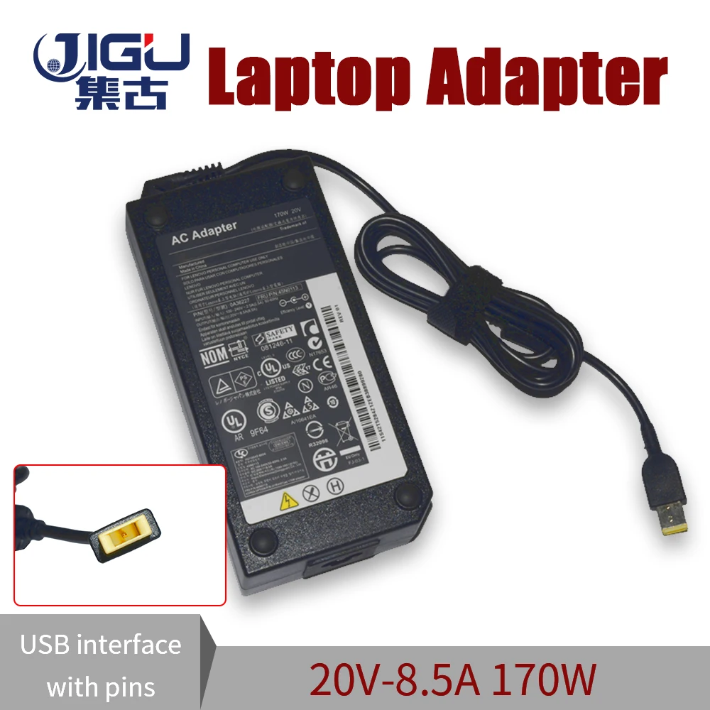 Сменная деталь JIGU для Lenovo 20 в 170 а FANKOU Вт Thinkpad W541 W540 T540p T540 T440p P50 P70 Legion Y720|lenovo 20v|170w 20v