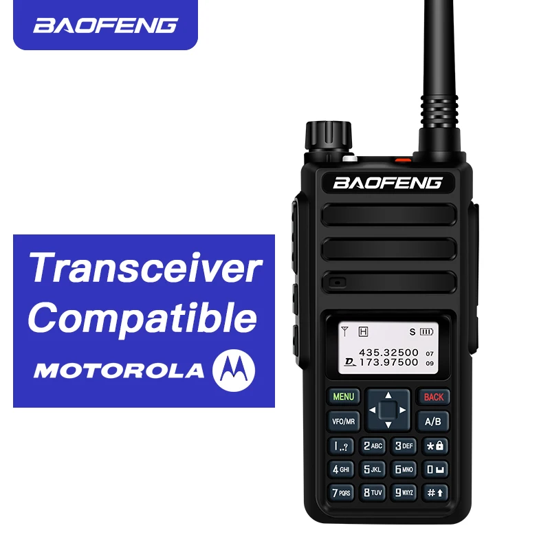 Baofeng DM 1801 Dual Band Time Slot DMR цифровой/аналоговый 2Way радио 136 174/400 470 МГц 1024 каналы