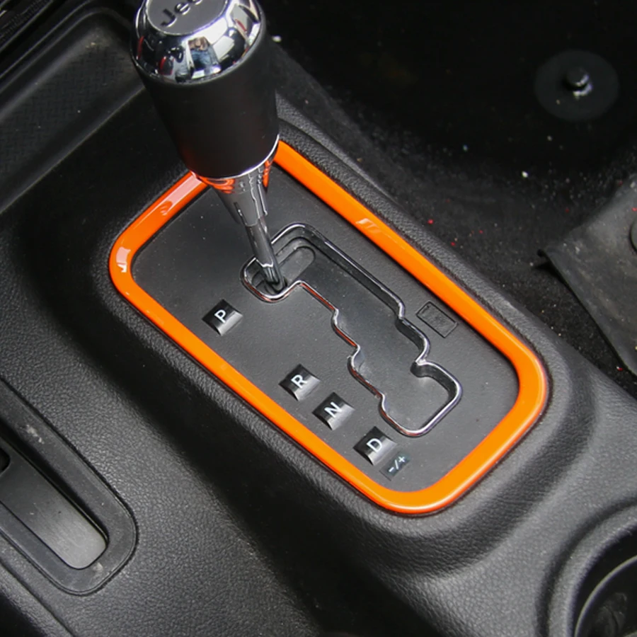 Автомобильная Шестерня сдвига Панель рамка отделка Стайлинг наклейка для Jeep