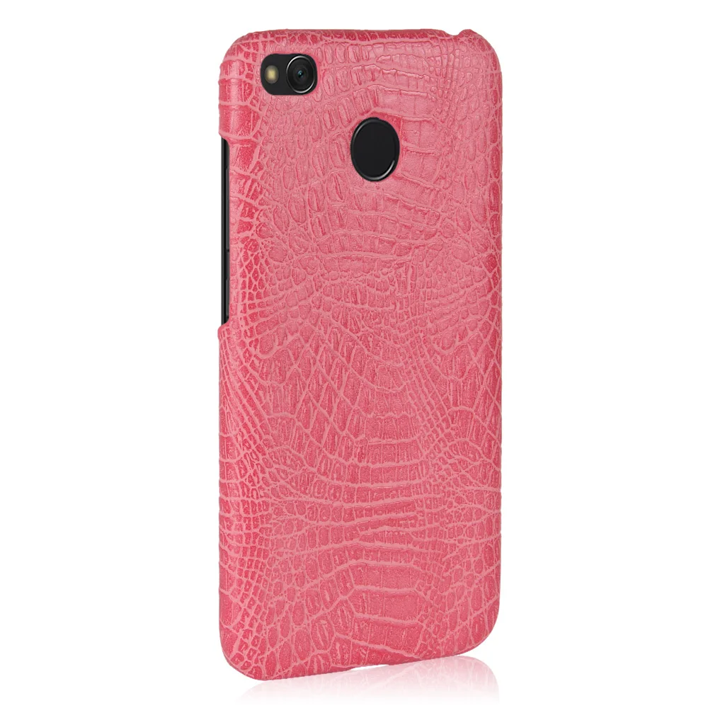 Case For Xiaomi Redmi 4X 4 X Dual MAT136 MAG138 Land Fitted Leather Mobile Phone Cover X4 MAE136 Alligator Coque |