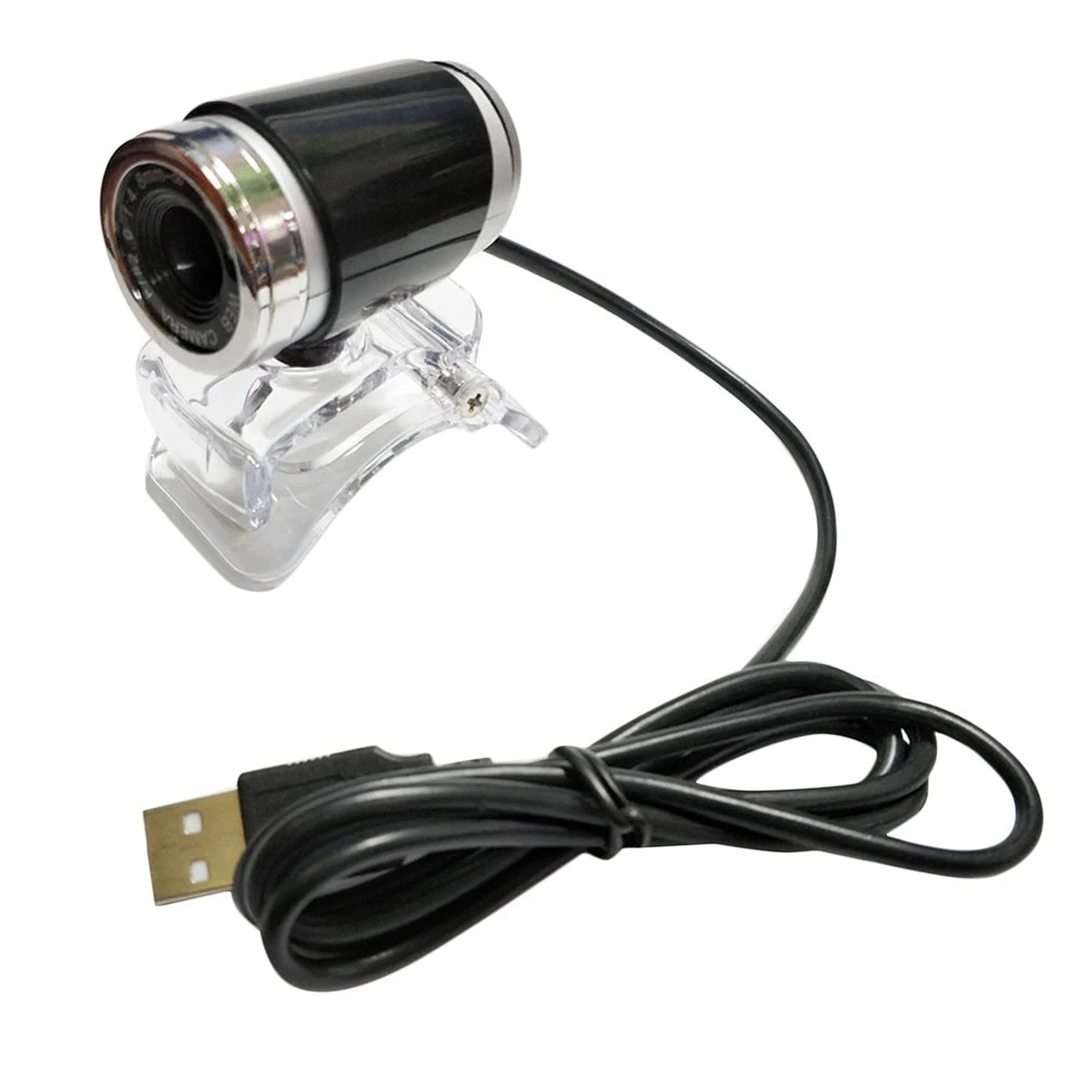 Для компьютера, ПК, ноутбука, USB камера, веб-камера, USB веб-камера с микрофоном, ручное регулируемое фокусное расстояние 640*480 градусов, вращающийся на 360 градусов
