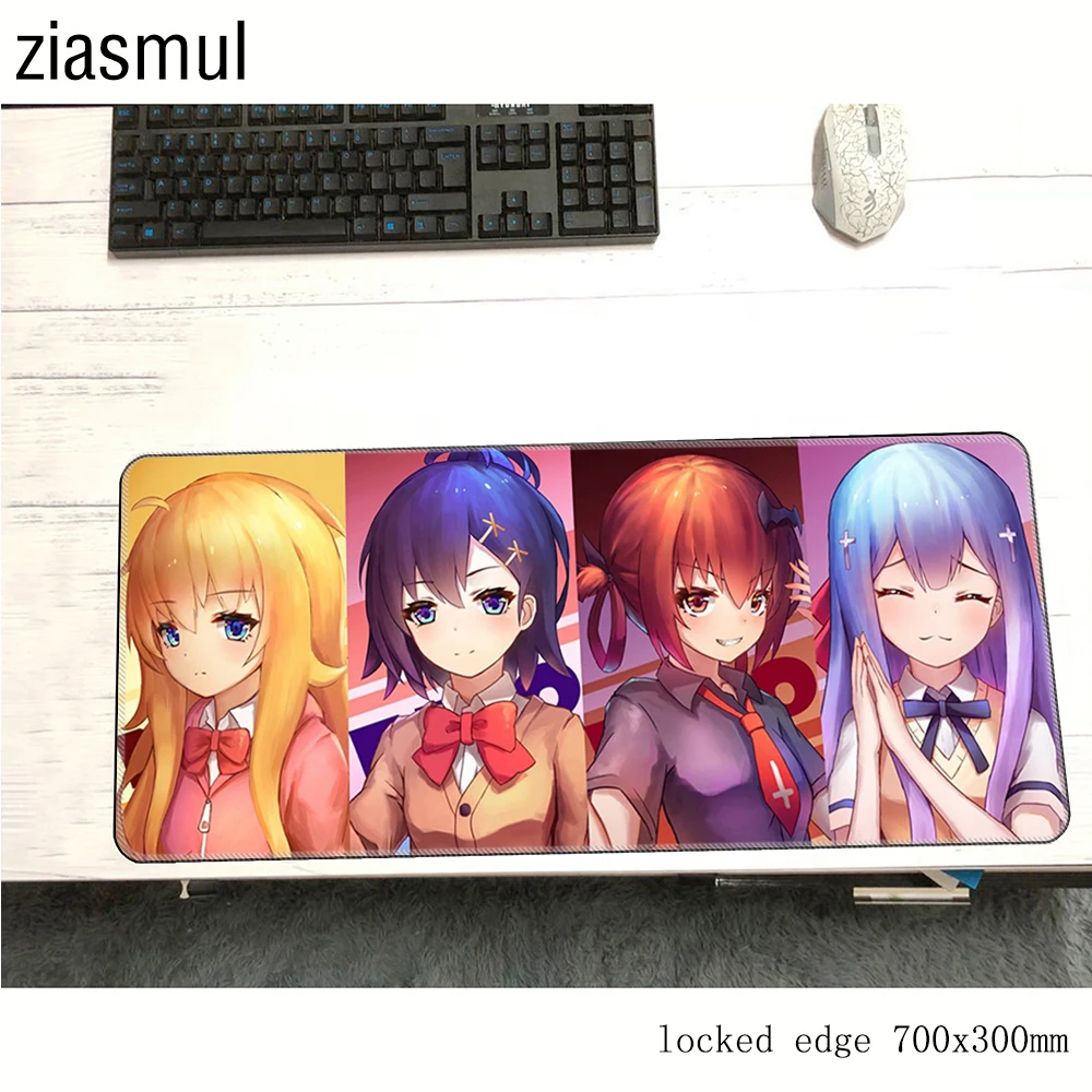 Игровой коврик для мыши 700x300x2 мм в стиле аниме | Компьютеры и офис