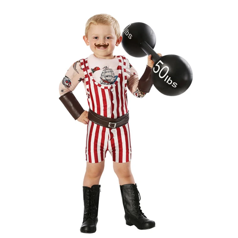 Аниме наряд Маскировка Weightlifter костюм для детей Детский костюмированной