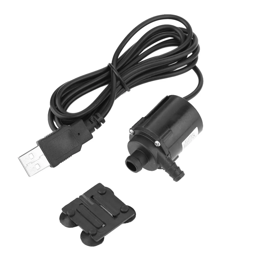 Водяной мини насос низкого давления 12 В постоянного тока USB Бесщеточный