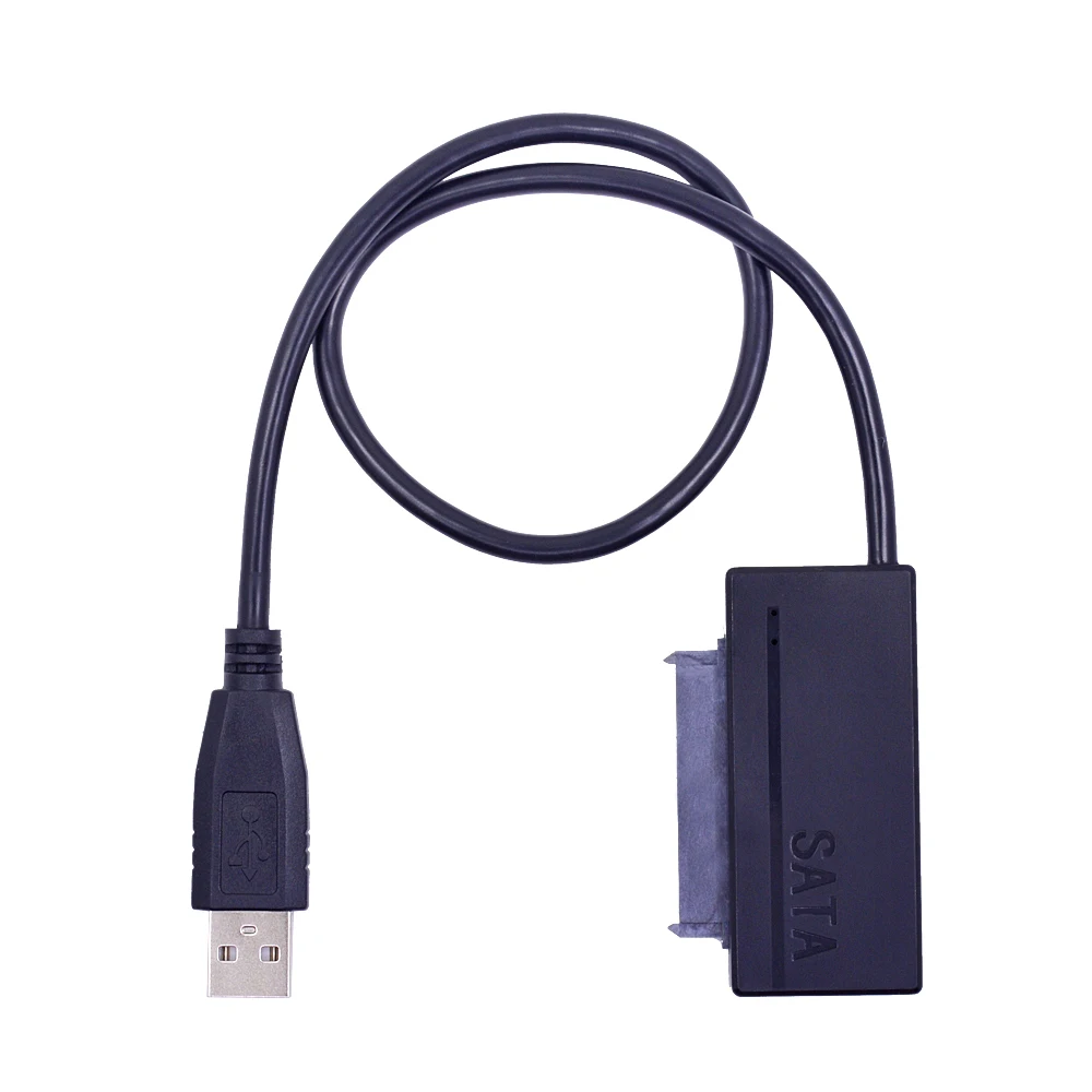 Кабель адаптер CHIPAL USB 2 0 на SATA 3 7 + 15 22Pin USB2.0 22 контактный конвертер III светодиодный
