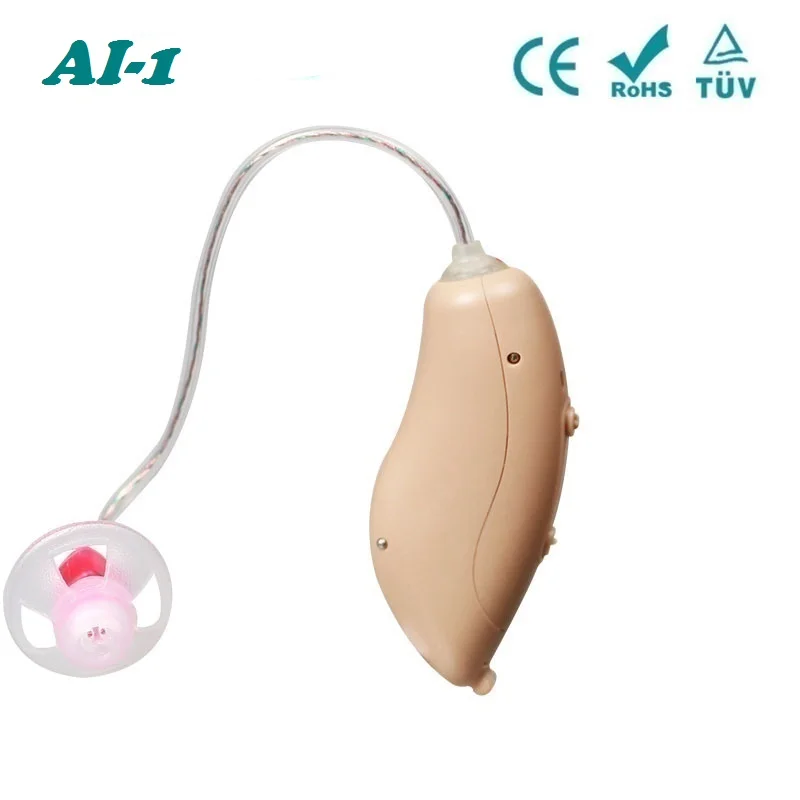 Acosound ai-1 4 Каналы мини RIC слуховые аппараты программируемый маленькие наушники цифровой слуховой аппарат БТЭ звук Усилители домашние