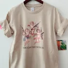 Футболка PUDO WW с ангелом с пистолетом cherub, цвет хаки, begie, женская футболка со слоганом с надписью спасибо, модная футболка унисекс Tumblr против raзма