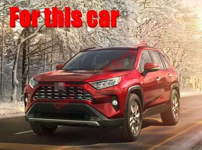 ABS Хромированная Задняя Крышка багажника Накладка для Toyota Rav4 2019 2020 | Автомобили и