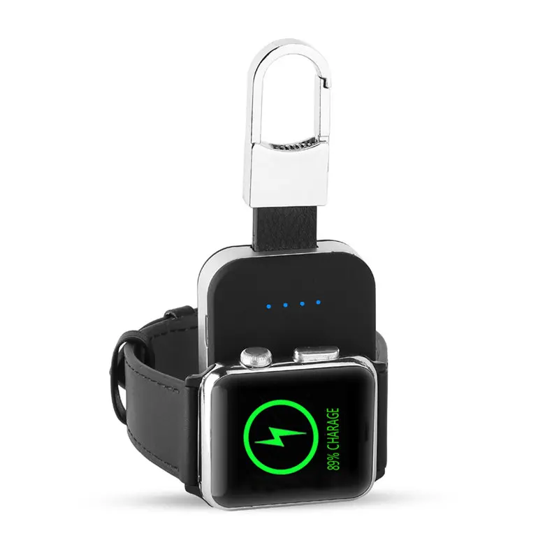 Брелок с подвеской Беспроводное зарядное устройство для Apple Watch 1 2 3 4 Мини