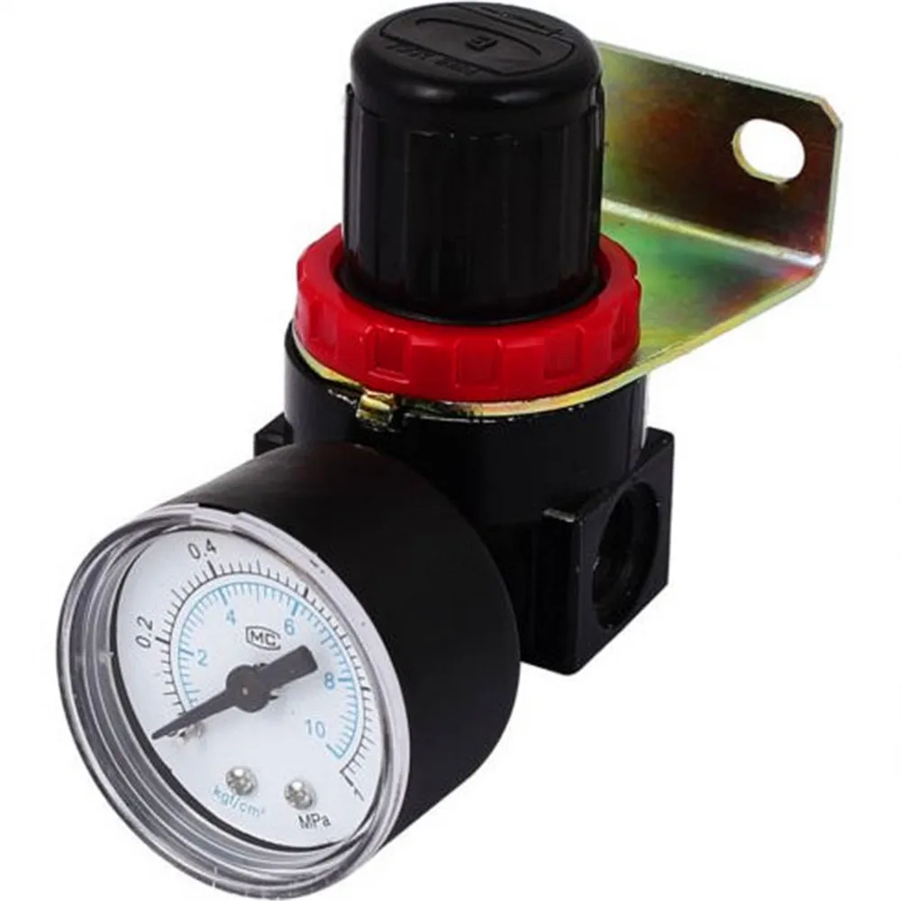 

1 шт. AR2000 Регулируемый Манометр воздушный фильтр пневматический Регулятор клапан Бесплатная доставка