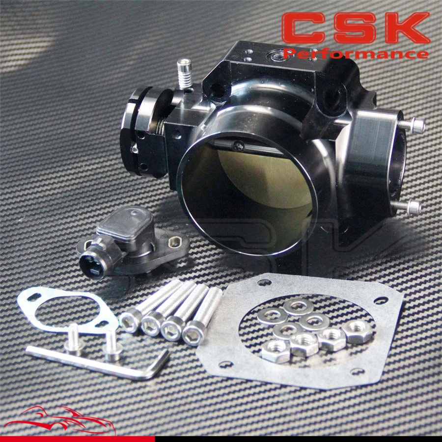 Обновленный корпус дроссельной заслонки 70 мм + TPS для Honda Civic Integre D/B/F/H Series Black|70mm