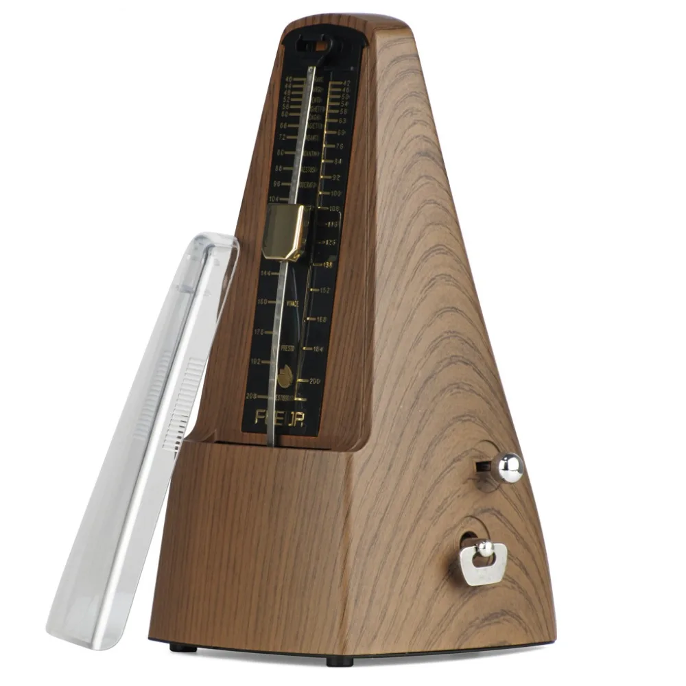 FLEOR Universal Piano Metronome Mechanical Light Teak Color | Спорт и развлечения