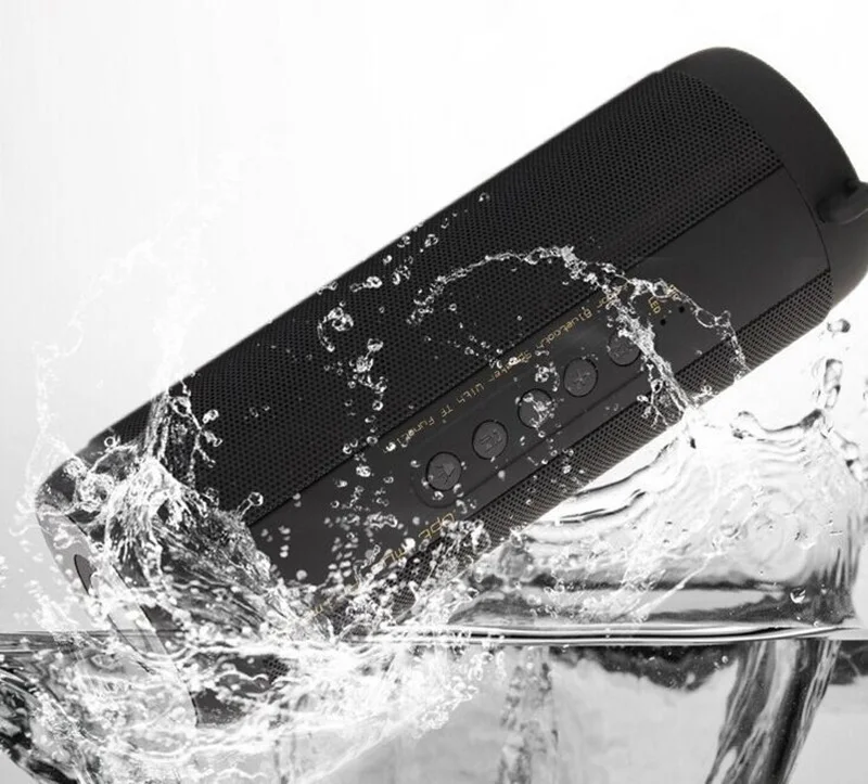 Bluetooth колонка с супербасами спортивная водонепроницаемая Портативная