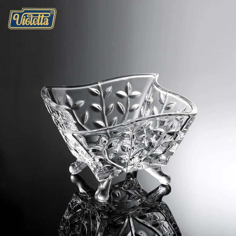 

Хрустальная тарелка для фруктов, креативная маленькая чаша для фруктового салата, чаша для фруктового салата