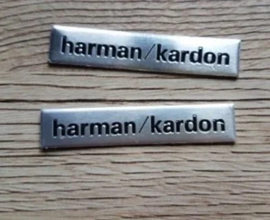 50 шт./лот 6x1 2 см harman/kardon Hi-Fi динамик аудио 3D алюминиевый значок эмблема | Автомобили