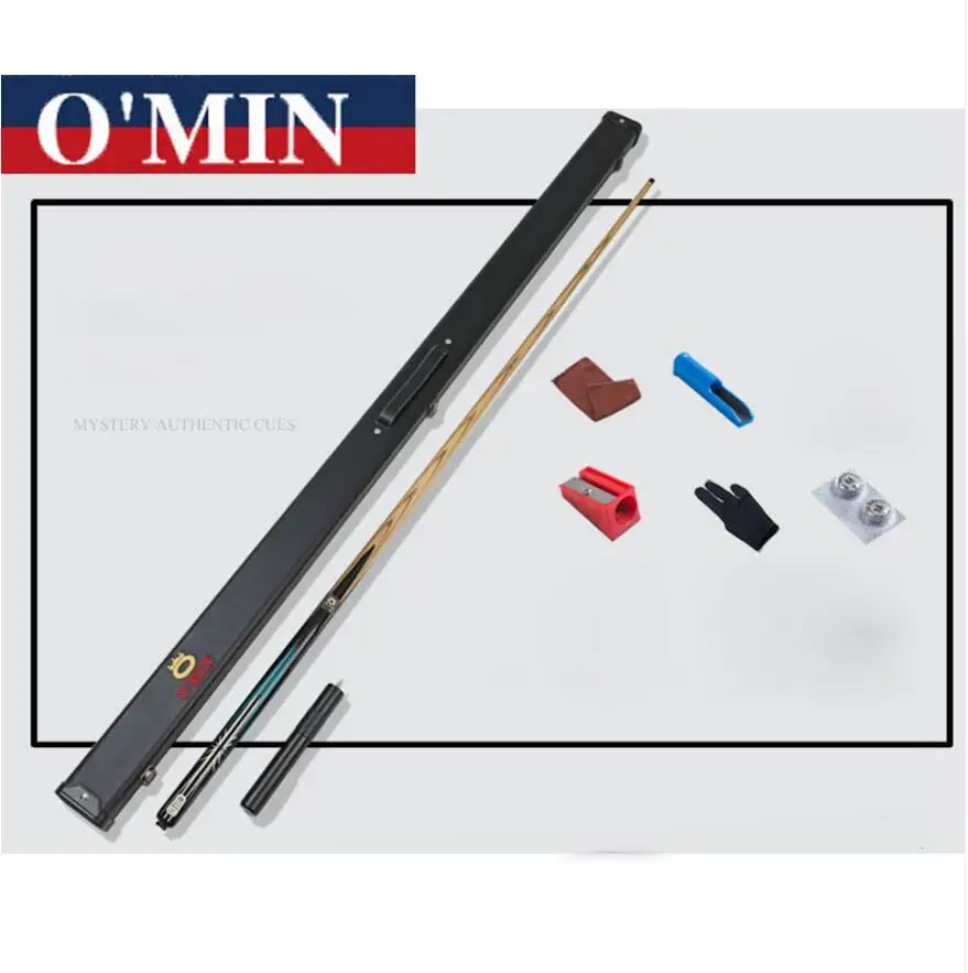 O'Min EVOLVER 3/4 Бильярдные кии 9 5 мм 10 11 советы чехол из двух вещей черно-8