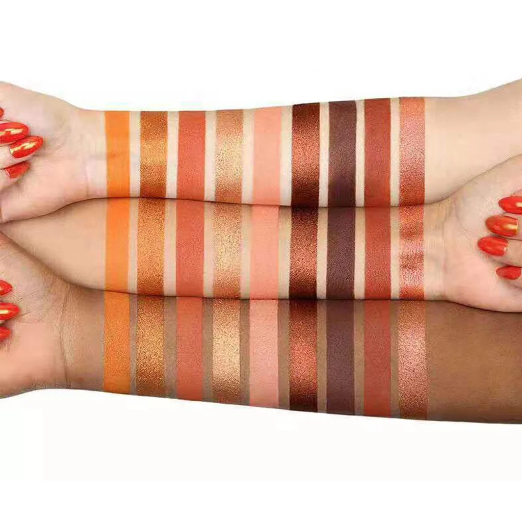 eyeshadow B Косметические матовые тени для век, крем, палитра для макияжа, мерцающий набор, 9 цветов, тени для век, красота, глазурованный хайлайтер, тени для век, палитра LC - Цвет: eyeshadow B