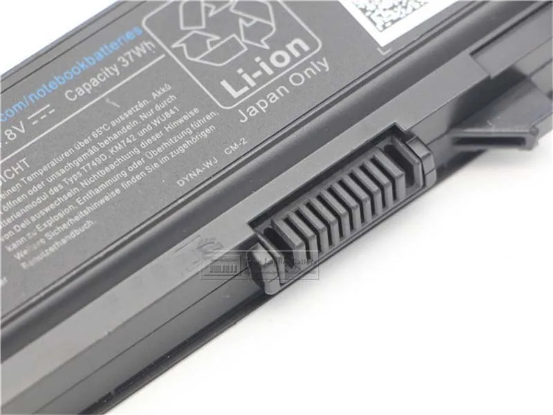 14,8 V 37Wh аккумулятор для ноутбука Dell Latitude E5400 E5410 E5500 Latitude E5510 312-0762 312-0769 T749D